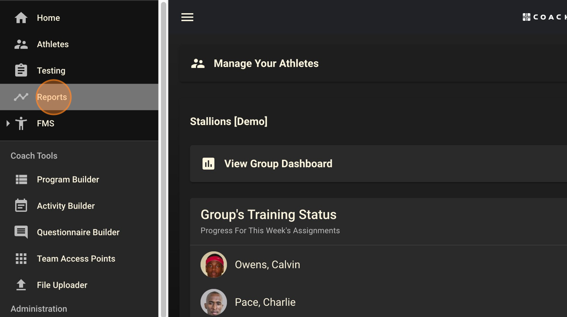Create custom weight tracking report for specific athlete. - Step 23.png