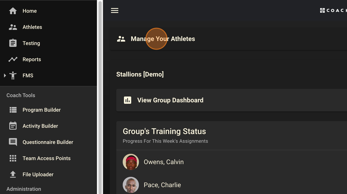 Viewing Caloric and Nutrient Information for Athletes - Step 2.png