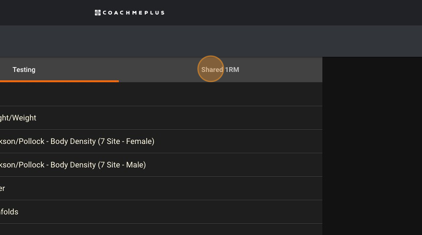 Enter Bench Press 1RM Data in CoachMePlus Demo. - Step 5.png