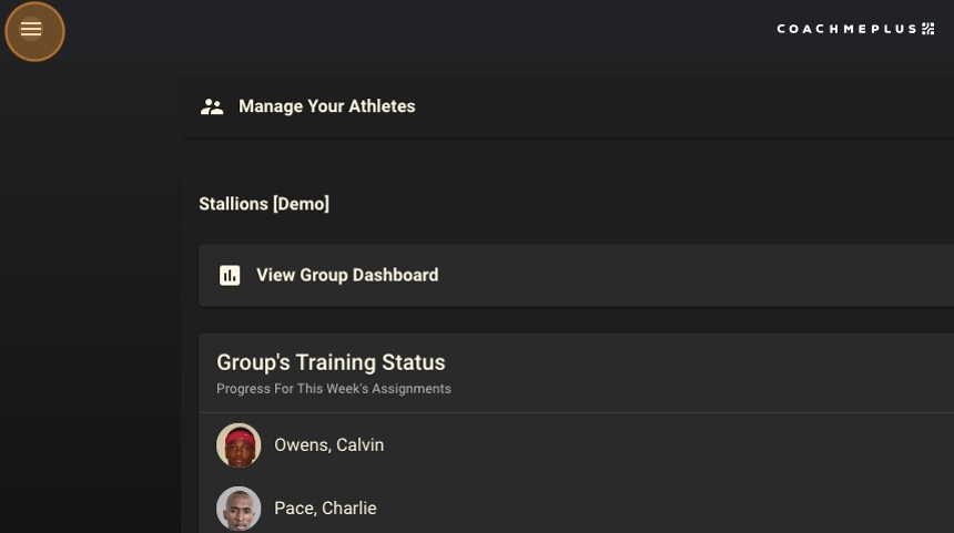 Accessing Team Access Points in CoachMePlus - Step 2.jpg